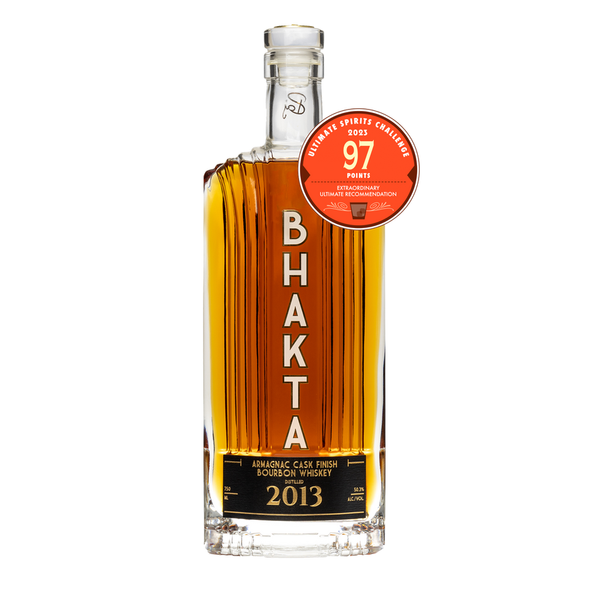 Bhakta Armagnac Cask Finish Bourbon Whiskey Distilled 2013 750 ml