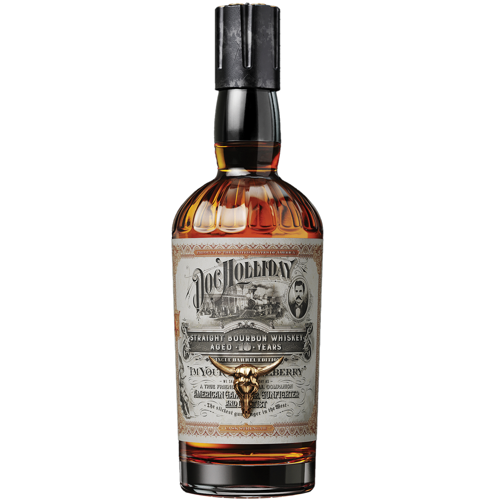 Doc Holliday 10 Year Old Bourbon Whiskey 750 ml