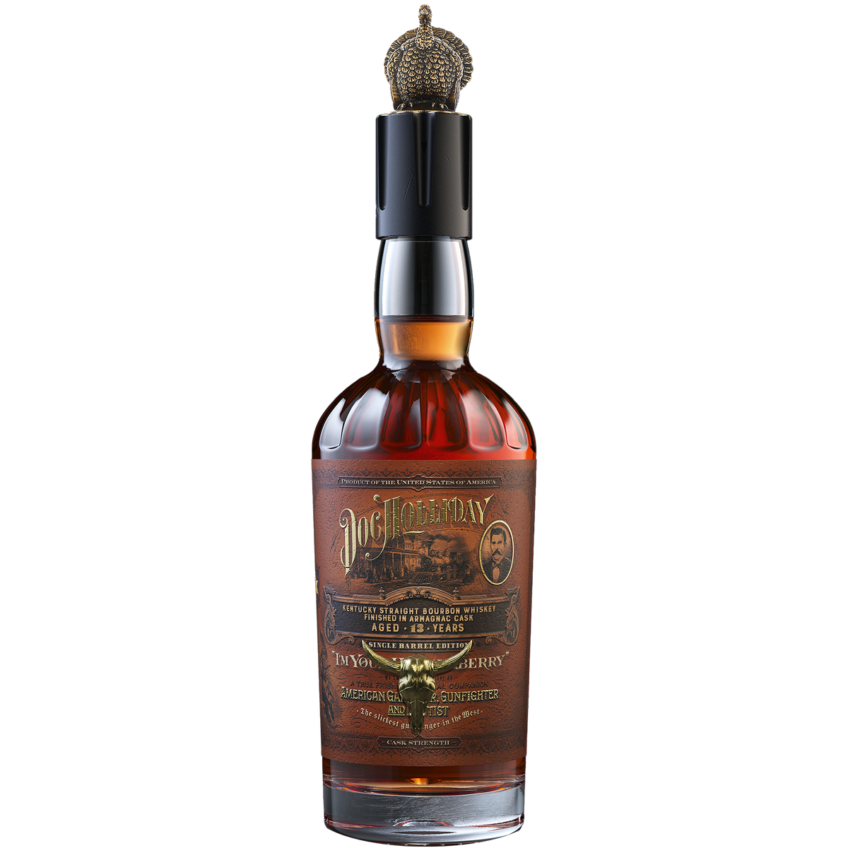 Doc Holliday 13 Year Old Armagnac Cask Finish Bourbon Whiskey 750 ml