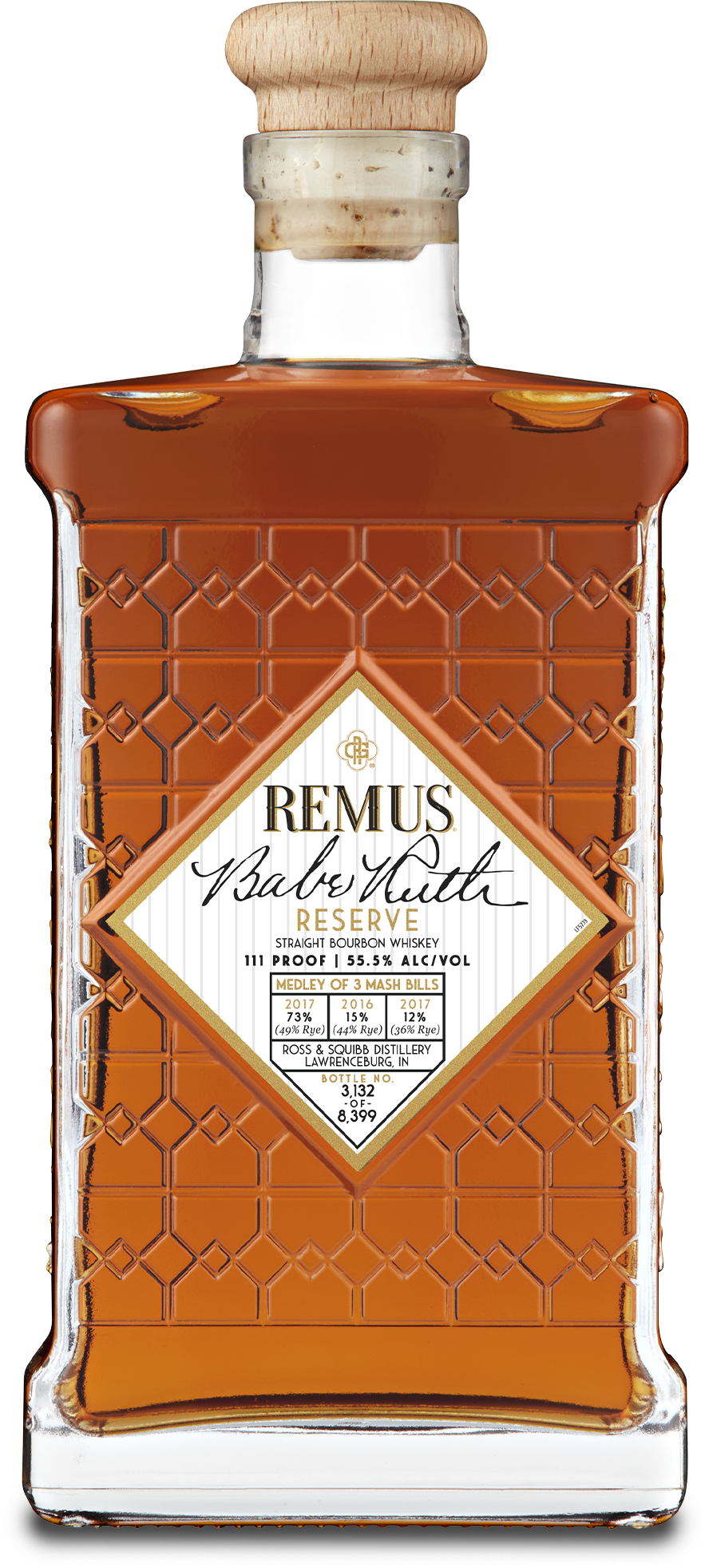 George Remus Babe Ruth Reserve Straight Bourbon Whiskey 750ml 750ml