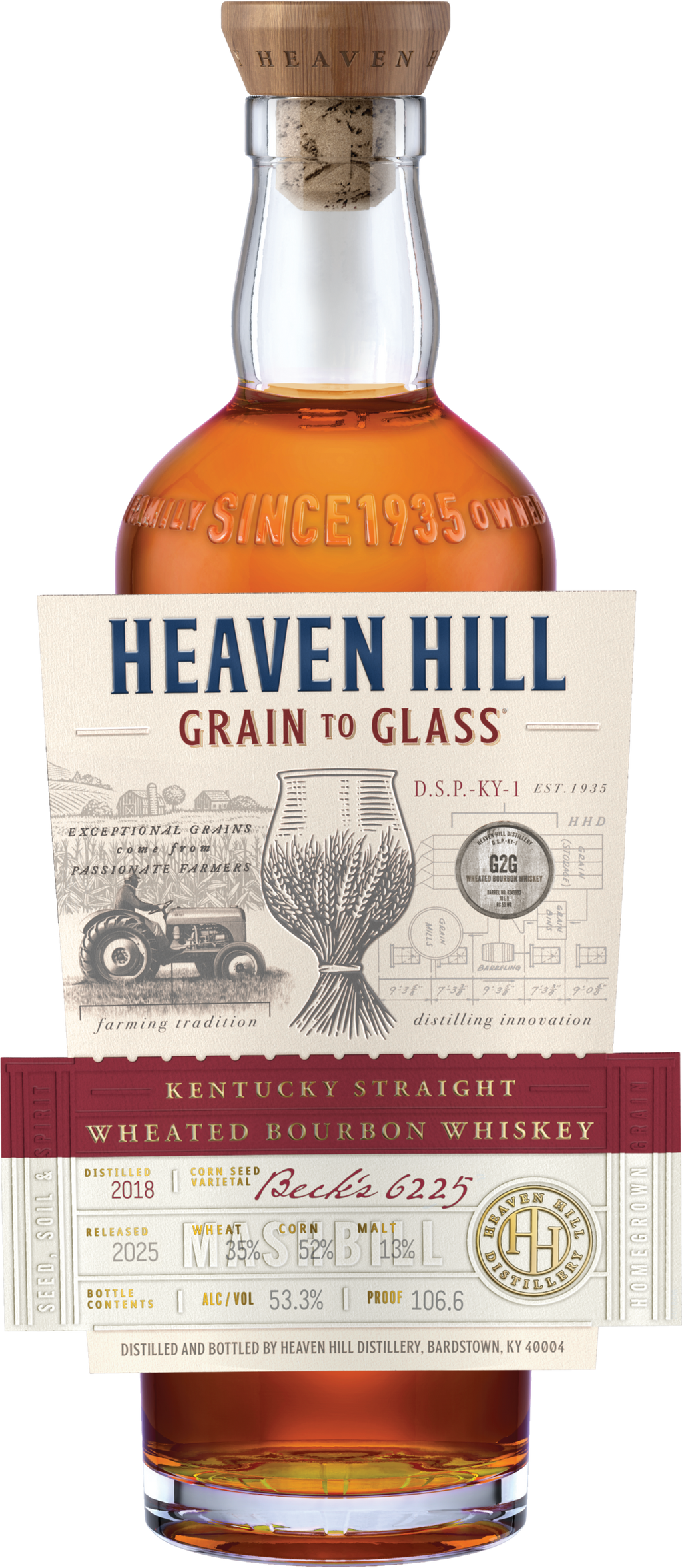 Heaven Hill Kentucky Staight Wheated Bourbon Whiskey 700 ml