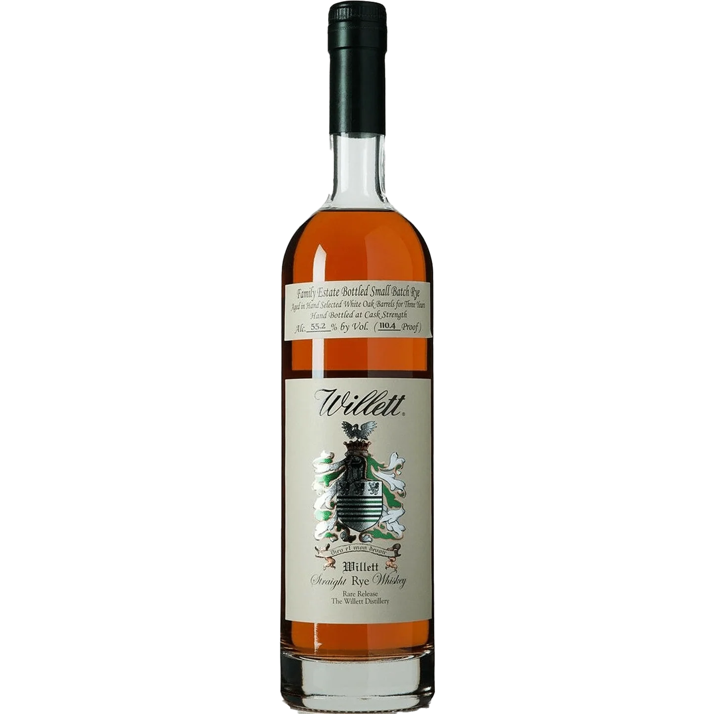 Willett Family Estate Small Batch Cask Strength Rye 4 year 750 ml