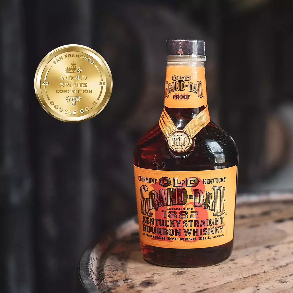 Old Grand - Dad Kentucky Straight Bourbon High Rye Mash Bill 16 year 750 ML